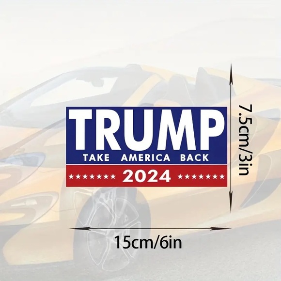 🇺🇸”Trump Take America Back 2024” Vinyl Decal! - Picture 3 of 5